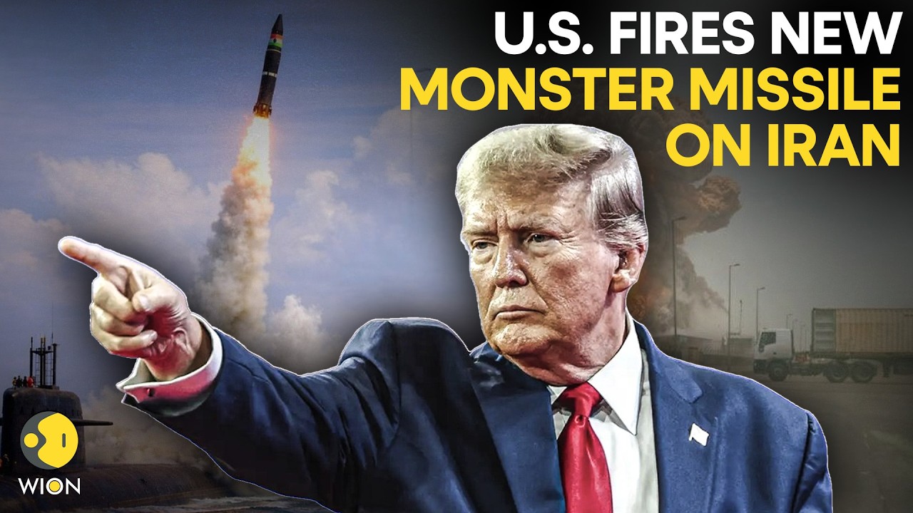 US-Iran War LIVE: Trump Unleashes New 'Precision Strike Missile' On Iran, Tehran Under Fire | WION