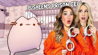 WE ESCAPED PUSHEEN'S PRISON RUN IN ROBLOX (OBBY)