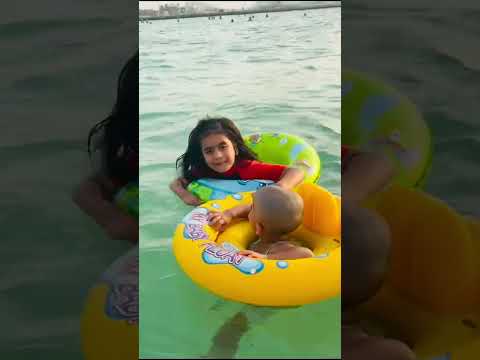 at dubai beach #dubai #cute #babifreitas