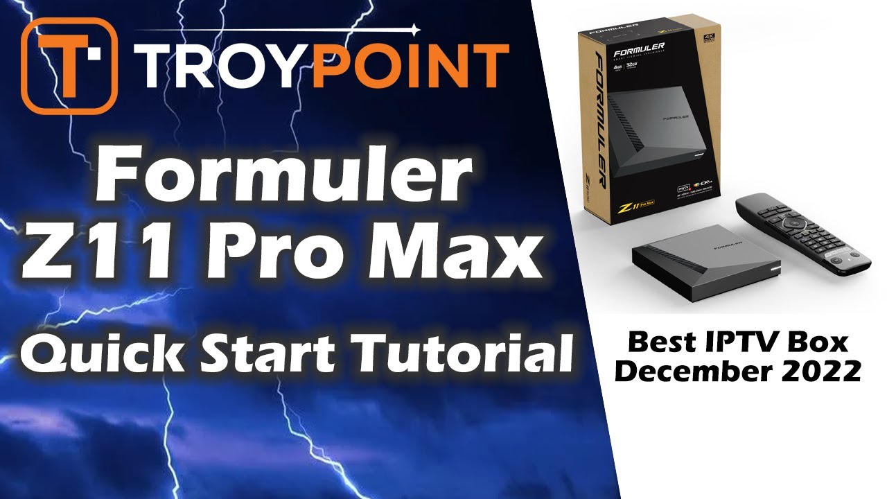 🏆 Best IPTV Box in February 2023 - Formuler Z11 Pro Max Quick Setup Tutorial