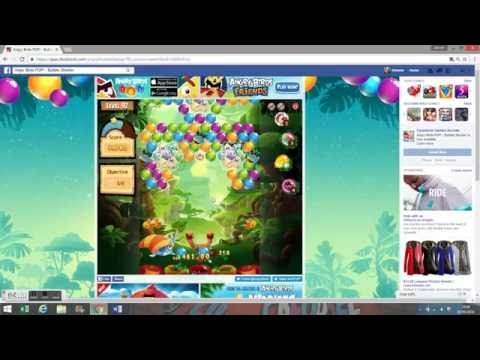 Angry Birds POP! on Facebook - Level 92 Walkthrough