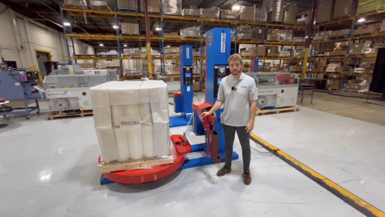 FOX FPS-400HPA Automatic Pallet Wrapper