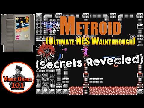 Metroid NES Walkthrough | 100% Guide | Video Games 101