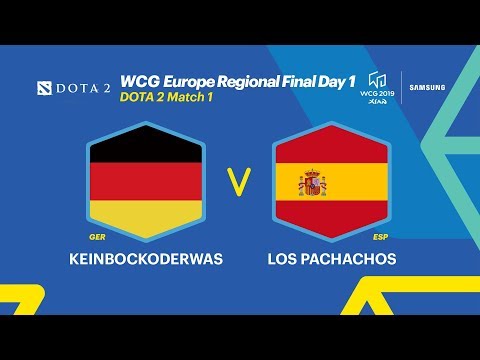 WCG 2019 Xi’an, European Regional Final - DOTA 2, 1R, Germany vs Spain (ENG)