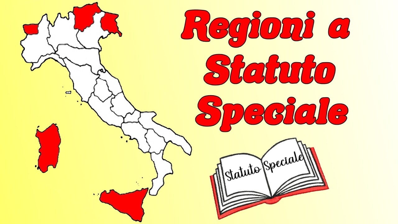📖 LE REGIONI A STATUTO SPECIALE  (Ed. Civica e Geografia) 📚🌎