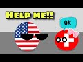 Why USA Need Switzerland S Help Funny Countryball Animation