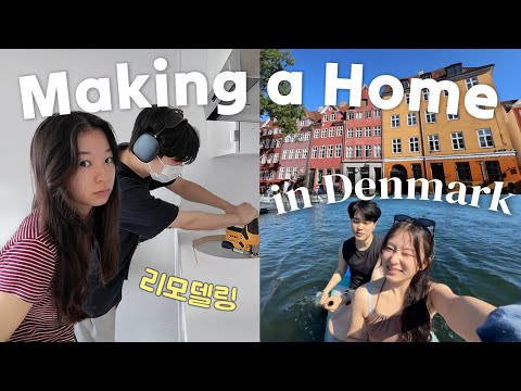 We Transformed our Tiny Danish Apartment (DIY) 🏡 Home Renovation & Danish Summer Vlog