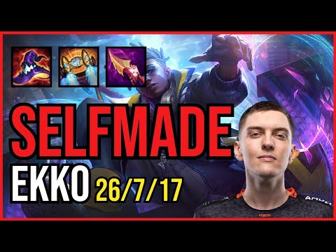 SELFMADE - EKKO vs UDYR Jungle - EUW Challenger - Patch 11.5