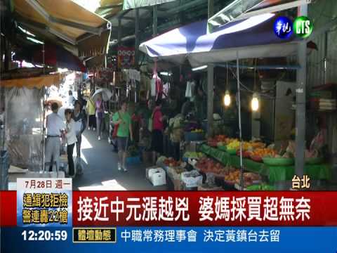 普渡祭品漲翻天 三牲1組喊850元