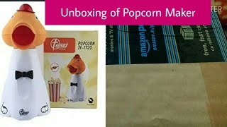 Electric Popcorn Maker Unboxing and How to use || #amazon
