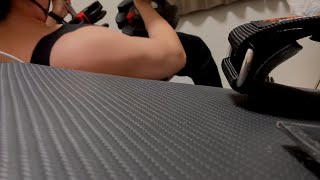 【ASMR】筋トレしてる時の心音　Heartbeat during muscle training