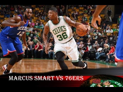Marcus Smart 2 points,6 assists,3 steals vs Philadelphia 76ers 10/6/2014 - Full Highlights - [HD]