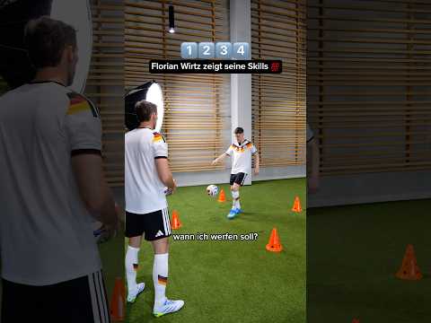 Flo Wirtz braucht schwierigere Challenges 😂 #dfbteam #fifaworldcup #wirtz
