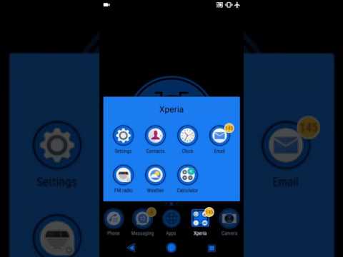 Black & Blue | Xperia™ Theme Video