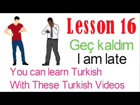 Learn Turkish Through Turkish Lesson 16 - Frequently Used Words & Phrases (Last Part)