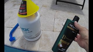 Trick to removing stains in your pool DIY Pool Maintenance!