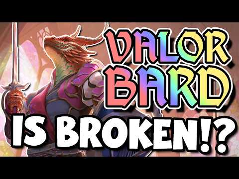 The 2024 Valor Bard is Busted? | Bard Subclass Guide  DnD 2024