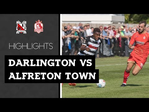 Darlington 0-1 Alfreton Town - Vanarama National League North - 2018/19