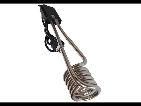 Demonstration of water immersion heater