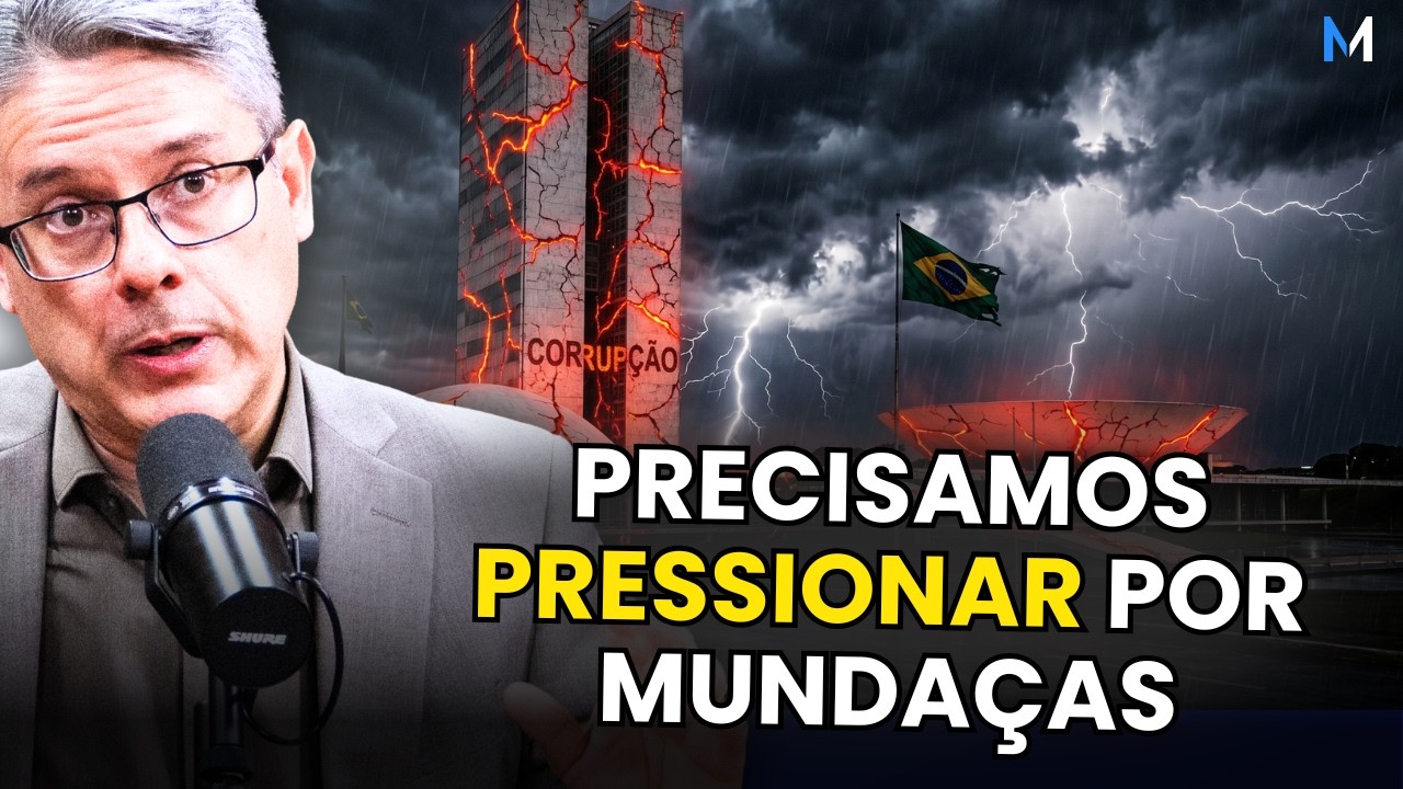 ALESSANDRO VIEIRA: O GRAVE PROBLEMAS DAS INSTITUIÇÕES BRASILEIRAS
