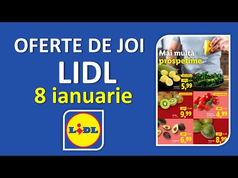 Catalog LIDL oferte de joi, 8 ianuarie | Lupilu, Esmara, Parkside