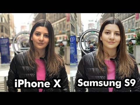 Samsung Galaxy S9 Plus Camera Vs iPhone X!