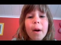 Laura singing Diandra´s Outta my head 