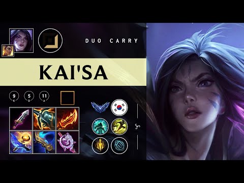 Kai'Sa ADC vs Cassiopeia - KR Diamond Patch 26.02