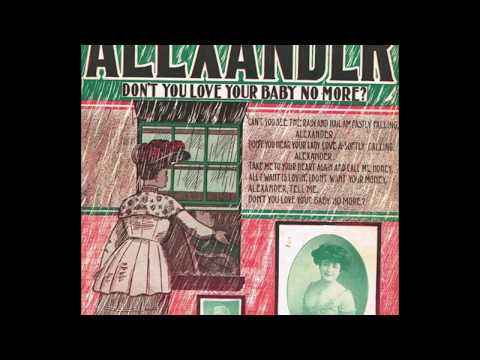 Billy Murray “Alexander” Edison cylinder 8765 (1904) EARLY BILLY MURRAY