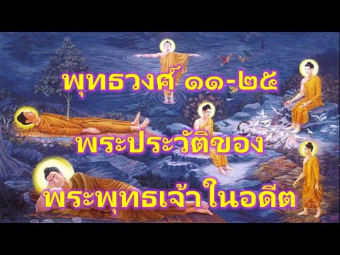 พุทธวงศ์ ๑๑ - ๒๕ พระประวัติของพระพุทธเจ้าในอดีต  ตอนที่ ๒ โดย พ่อออ๊อดและแม่ครูสดศรี