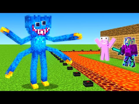 Huggy Wuggy VS The Most Secure Minecraft House!