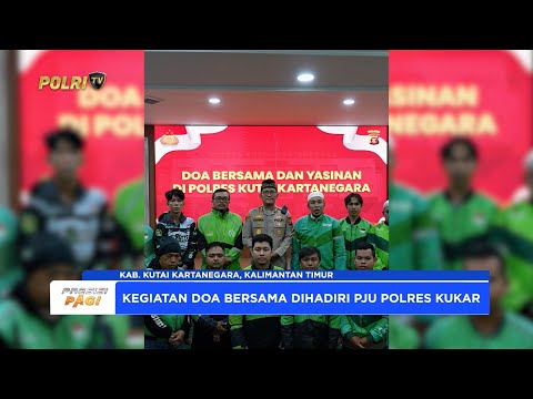 POLRES KUTAI KARTANEGARA GELAR DOA BERSAMA OJOL DAN SANTRI PANTI ASUHAN