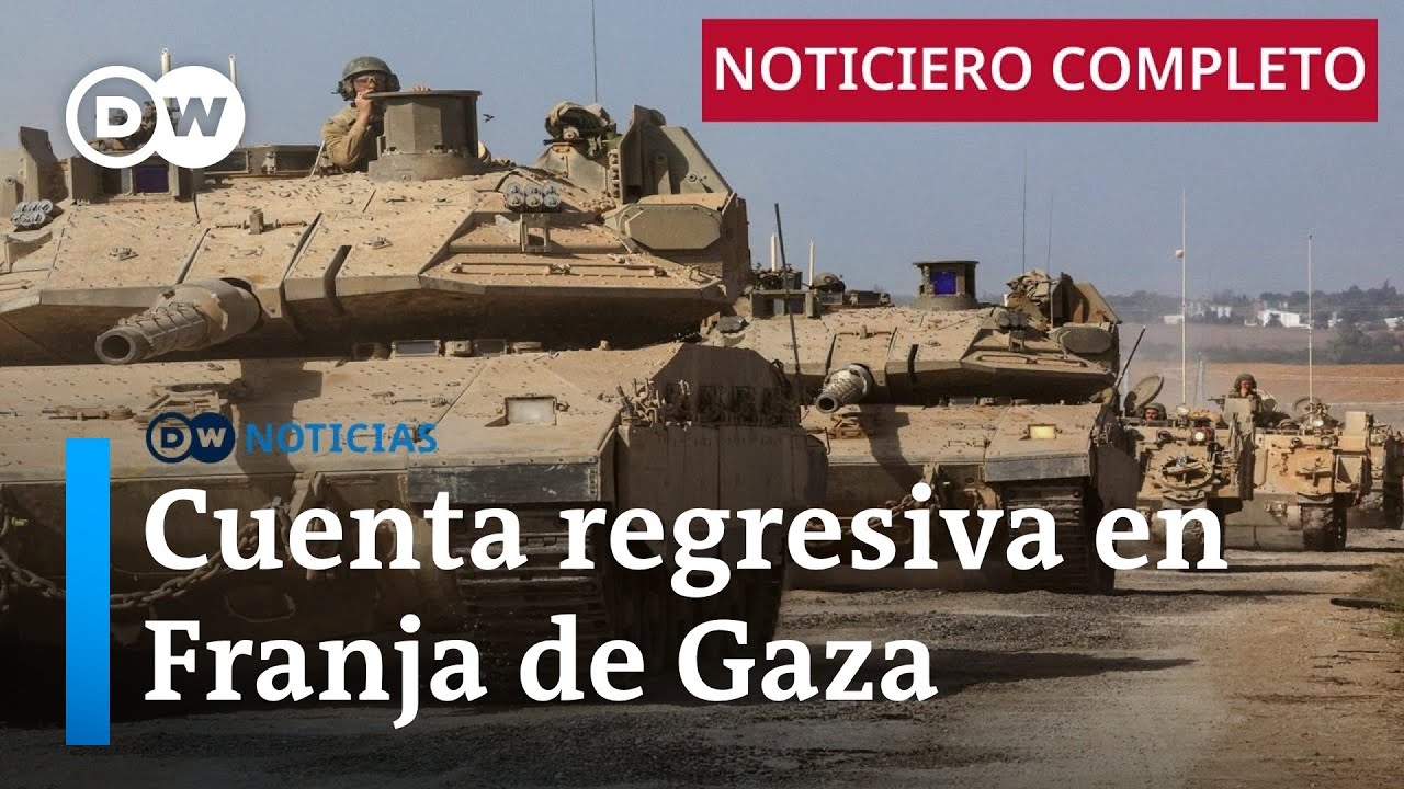 Israel anuncia ataque "por aire, mar y tierra" en Gaza (Noticiero Completo 14.10.2023)