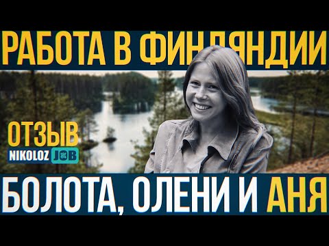 РАБОТА В ФИНЛЯНДИИ. БОЛОТА, ОЛЕНИ И АНЯ. Отзывы Николоз Джоб