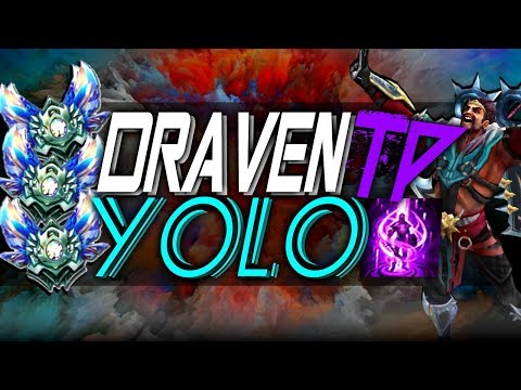 TP DRAVEN in •HIGH DIAMOND!• - [Best Moments] - Best Draven World - Vincent´s Draven