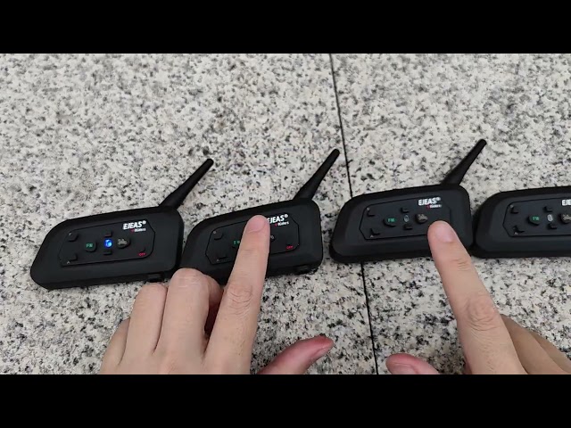 نظام الاتصال   اللاسلكي ل 4 حكام - kit 4 arbitres