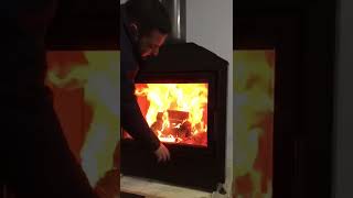 Каминная топка A.Caminetti FLAT 80 Open Side