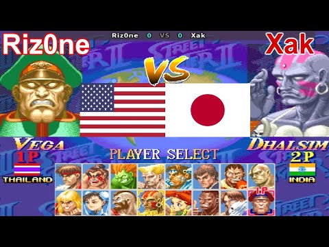 Super Street Fighter II X: Grand Master Challenge - Riz0ne vs Xak