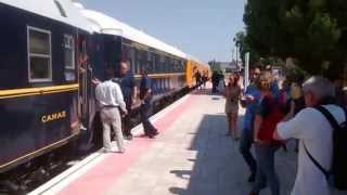 preview picture of video 'ArandaHOY.com | El Tren vuelve a Aranda de Duero'