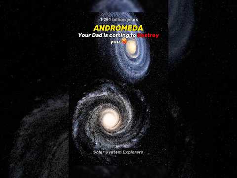 Milky Way vs Phoenix A vs Andromeda Galaxy 😱😢 #space #earth #universe