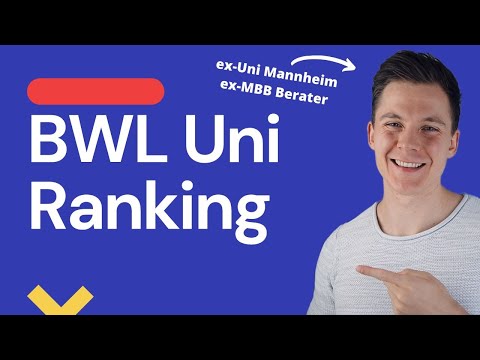 BWL-Studium: Die besten Unis (Ranking)