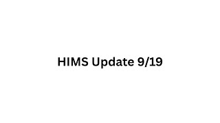 HIMS Update 9/19 | Count Update | Bad Time To Be Selling?