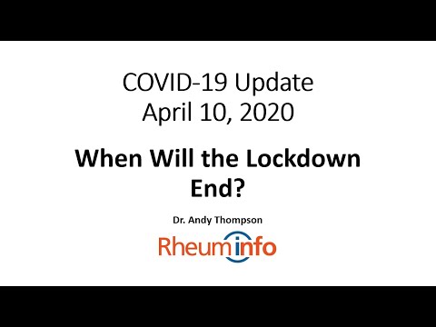 2020-04-10 - COVID-19 Daily Update — When Will the Lockdown End?