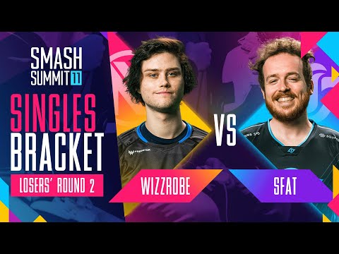 Wizzrobe vs SFAT - Singles Bracket: Losers' Round 2 - Smash Summit 11 | Captain Falcon vs Fox