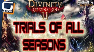 DIVINITY ORIGINAL SIN 2 - 4 Totems of Seasons Puzzle (Trials of all Seasons Quest Walkthrough)