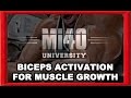 Ben Pakulski Biceps Muscle Training, Muscle Activation Bicep Muscle