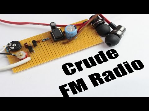 Build your own Crude FM Radio || FM,AM Tutorial