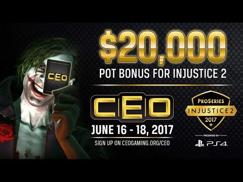 PRO SERIES INJUSTICE 2: CEO 2017!!! TOP 8!!!