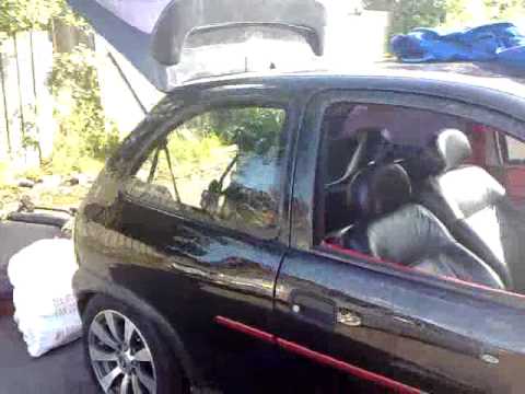 Corsa b 20xe redtop first start up after conversion