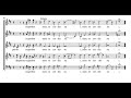 Bach: Magnificat - 7.  Fecit potentiam - with score